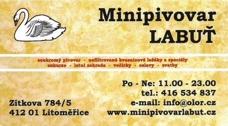 Litoměřice - Minipivovar Labuť 3